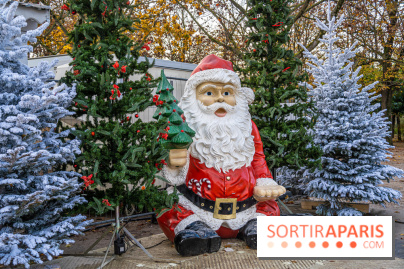Noël Paris visuels - Père Noel - marché de noël