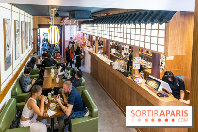 Matcha Ochaya , le café-restaurant de bubble tea de Paris - République - salle