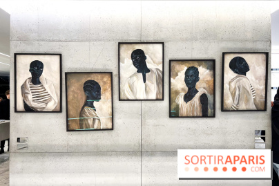 Exposition Elladj Lincy Deloumeaux chez Saint Laurent Rive Droite