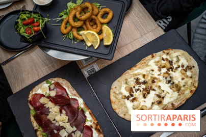 La Vela, le restaurant italien - méditerranéen de Boulogne - pinsa Romana - entrée