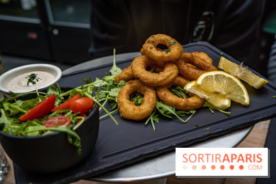 La Vela, le restaurant italien - méditerranéen de Boulogne - calamar frit