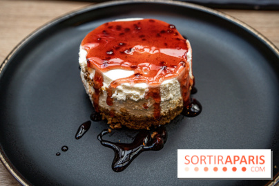 La Vela, le restaurant italien - méditerranéen de Boulogne - cheesecake fruits rouges