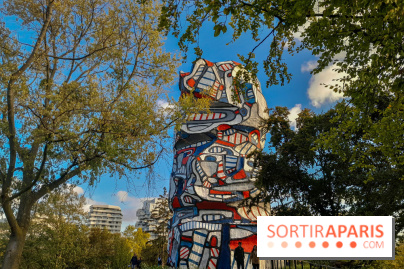 Issy - parc de l'île Saint Germain et Tour aux figures 