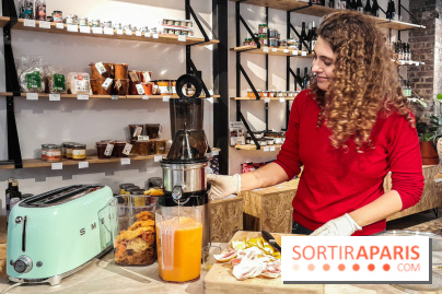 At Aûm, studio de yoga et espace de coworking dans le 20e