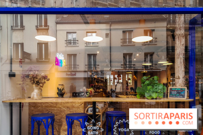 At Aûm, studio de yoga et espace de coworking dans le 20e