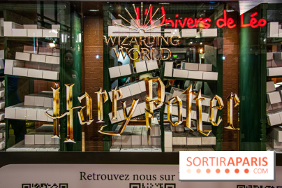 Harry Potter : nos photos du pop-up store Arribas, spécialisé dans le verre, sur les Champs-Elysées