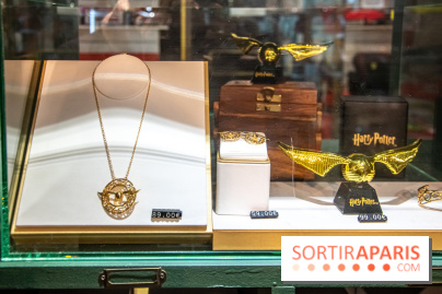 Harry Potter : nos photos du pop-up store Arribas, spécialisé dans le verre, sur les Champs-Elysées