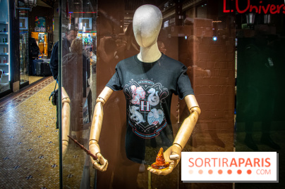 Harry Potter : nos photos du pop-up store Arribas, spécialisé dans le verre, sur les Champs-Elysées