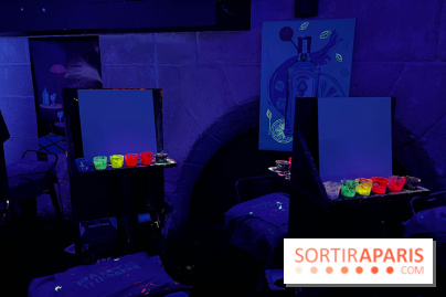 Paint in the Dark, un atelier peinture et cocktails dans le noir débarque à Paris