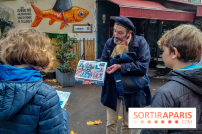 Rallye street art à Belleville avec Paris d'enfants