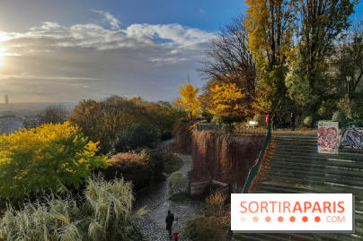 Visuels - Parc de Belleville en automne