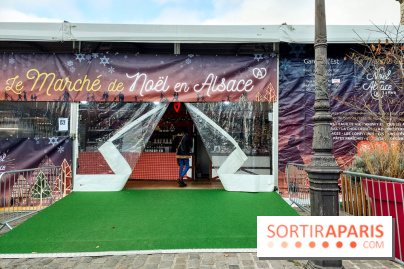 Marché de Noël 2022 alsacien à Gare de l'Est, nos photos