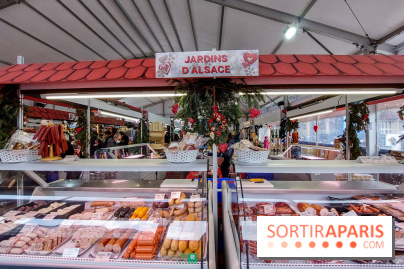 Marché de Noël 2022 alsacien à Gare de l'Est, nos photos