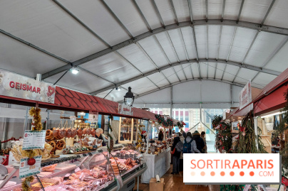 Marché de Noël 2022 alsacien à Gare de l'Est, nos photos