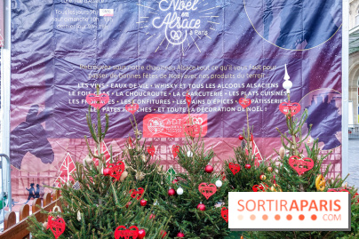 Marché de Noël 2022 alsacien à Gare de l'Est, nos photos