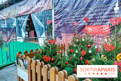 Marché de Noël 2022 alsacien à Gare de l'Est, nos photos