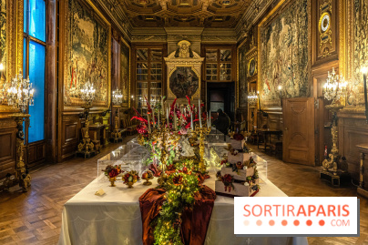Château de Chantilly Noël 2022 - table Noël