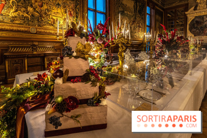 Château de Chantilly Noël 2022 - table Noël