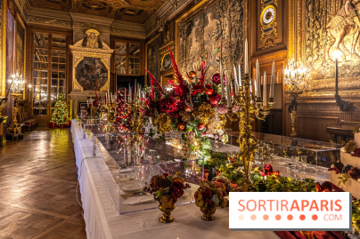 Château de Chantilly Noël 2022 - table Noël