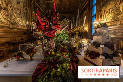 Château de Chantilly Noël 2022 - table Noël