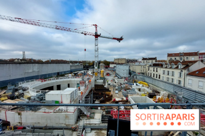 Le Grand Paris Express, visite du chantier de la gare Saint-Maur - Créteil, nos photos