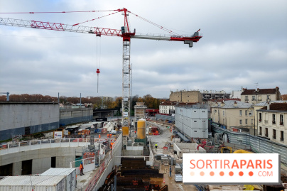 Le Grand Paris Express, visite du chantier de la gare Saint-Maur - Créteil, nos photos