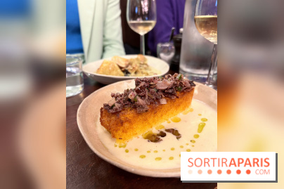 Le Cyrano - Polenta croustillante et olives