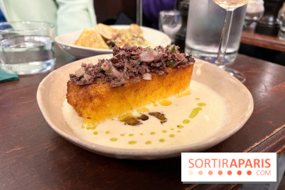 Le Cyrano - Polenta croustillante et olives