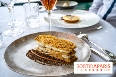 Grande Cascade restaurant 16e - Bois de Boulogne - mille feuille vanille - Joris Vée