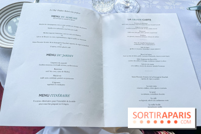 Grande Cascade restaurant 16e - Bois de Boulogne - carte - menu