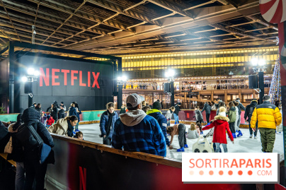 La patinoire de Noël des Halles 2022 - patinoire gratuite 