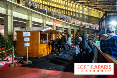 La patinoire de Noël des Halles 2022 - patinoire gratuite 
