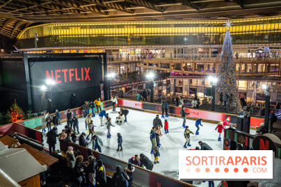 La patinoire de Noël des Halles 2022 - patinoire gratuite 