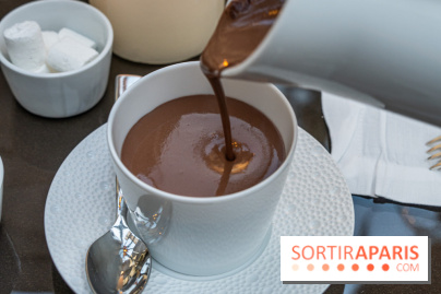 Le tea Time du Joy à l'Hôtel Fouquet's Paris par Anthony Coquereau - chocolat chaud