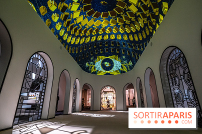 Exposition Le Grand Numéro de Chanel au Grand Palais Éphémère à Paris - vidéo mapping