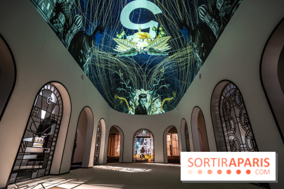 Exposition Le Grand Numéro de Chanel au Grand Palais Éphémère à Paris - vidéo mapping