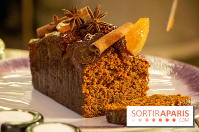 Tea Time de Noël 2022 à l'Hotel de Crillon pain d'épices