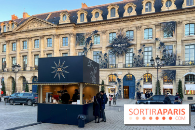 L'Écrin du 12 Vendôme, le Comptoir de Noël Chaumet x Noir Coffee Shop