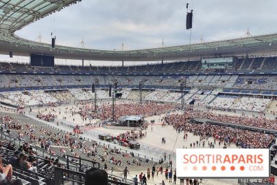 Visuels salles de spectacle et théâtres - concert Stade de France