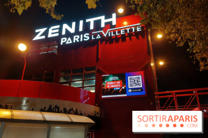 Visuels salles de spectacle et théâtres - Zénith de Paris