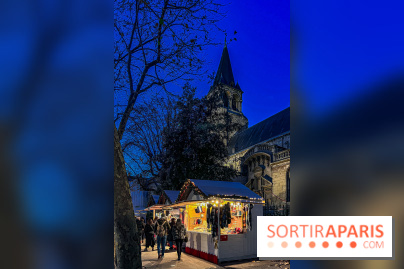 Marché de Noël de Saint-Germain-des-Près à Paris