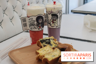 2D atelier, le salon de thé en noir et blanc