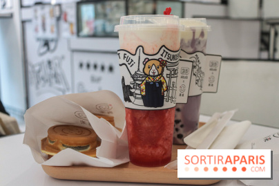 2D atelier, le salon de thé en noir et blanc