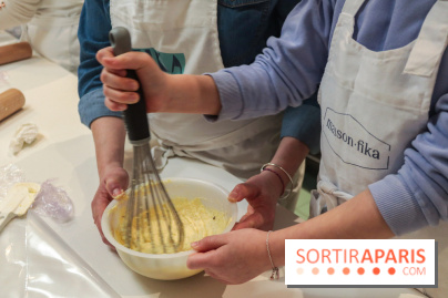 Ateliers galette des rois chez Maison Fika