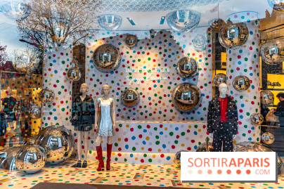 Yayoi Kusama chez Louis Vuitton sur les Champs-Elysées - photos 