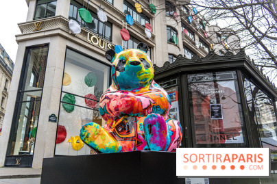 Exposition Julien et ses Juliogoths, avenue George V Paris