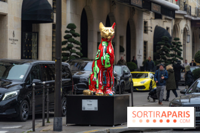 Exposition Julien et ses Juliogoths, avenue George V Paris