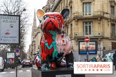 Exposition Julien et ses Juliogoths, avenue George V Paris