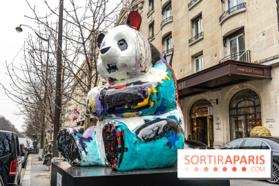 Exposition Julien et ses Juliogoths, avenue George V Paris