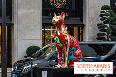 Exposition Julien et ses Juliogoths, avenue George V Paris